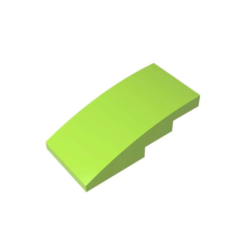 100pcs 93606 Bricks Slope Curved Parts 4 X 2 No Studs Assembly Building Model Birthday Gift Blocks Kids Adult DIY Toys