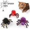 Cat Toys Pet Spiders Cute Styling Hairball Interaction Self Fun Soothing Pet Toy Supplies Halloween Cosplay Costume Festivities