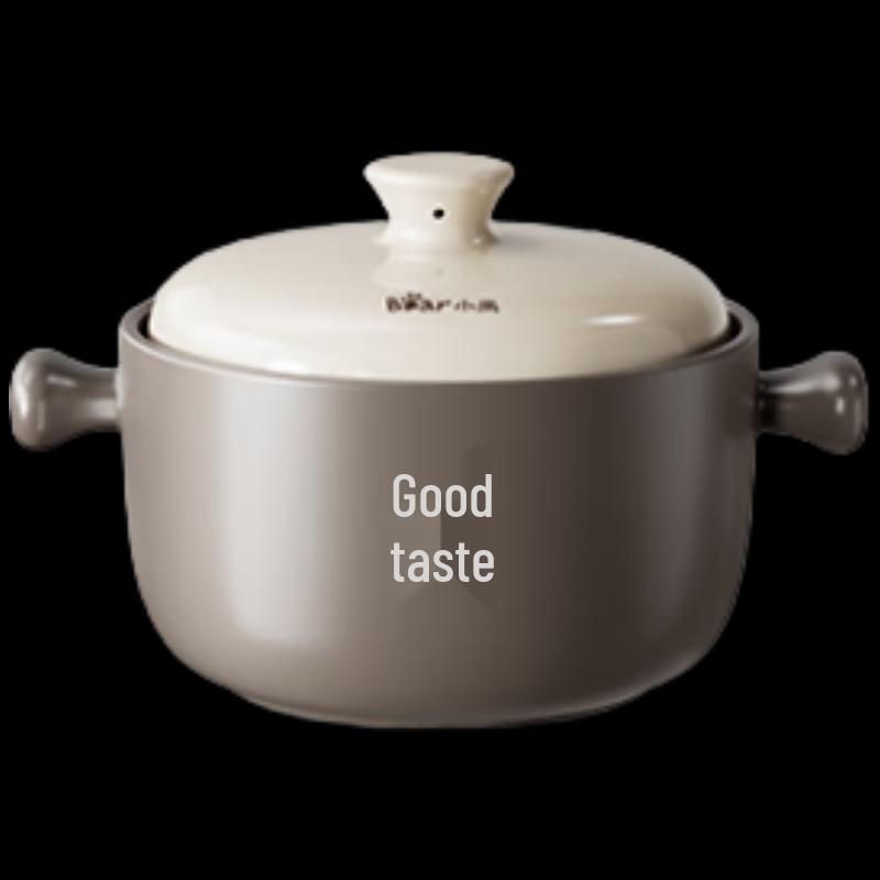 Bear 3.5L High-Temperature Ceramic Stew Pot
