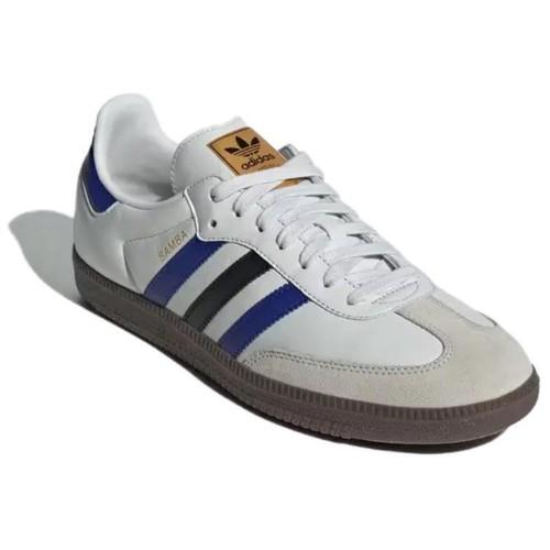 Adidas Samba OG White Active Blue - Id1381 - ID1381