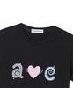AWESOME STUDIO Kitsch Patchwork T-Shirt Black