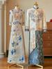 Champagne Xiuhe Wedding Dress: 2025 Luxury Chinese Qipao for Toast and Outings