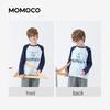 MOMOCO Boys' Blue Long Sleeve T-Shirt