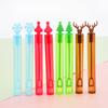12/36Pcs Christmas Bubble Wand Soap Tube Empty Bottle Christmas Decor New Year Kids Gift Kids Birthday Party Favors Toy