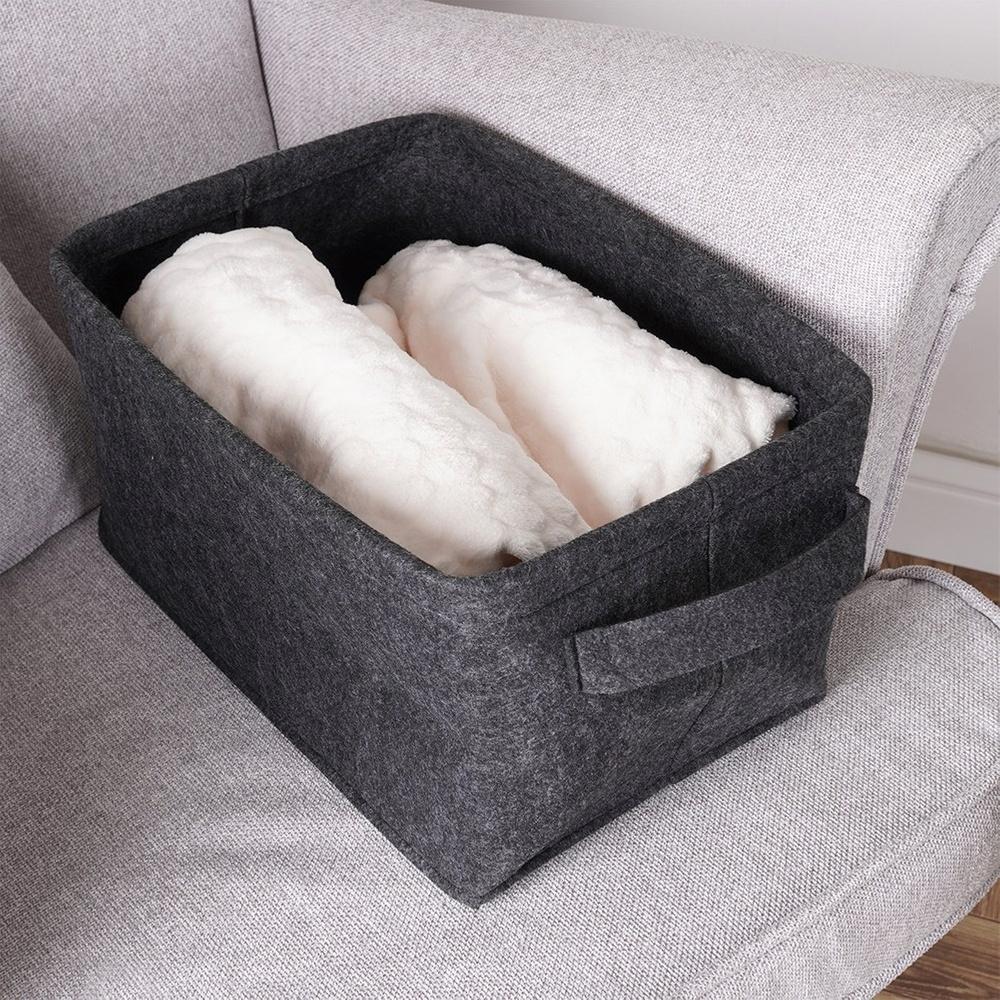 Pudełko Pojemnik Koszyk Organizer do Przechowywania Przedmiotów Składany