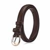 Belt Summer Brown Belt with Fine Matching Western Pants Simple Versatile Belt New Fashion Decoration Designer Waist Strap Belts