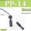 Pneumatic Quick Connect Air Hose Plug Cap PPF Series: Push-in Plastic Stopper