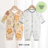 Newborn Pure Cotton Long Sleeve Onesie: Spring-Summer Air Conditioning Suit & Pajamas