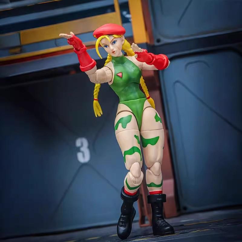 Jada Street Fighter 6 Cammy White Guile Dee Jay Model Toy Anime Figure Action Figure Street Fighter Model Gift Collect Doll