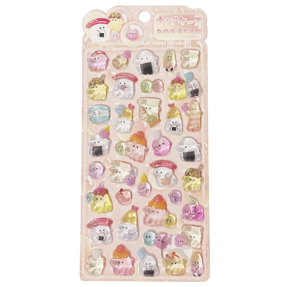 

1 Set Of Plush And Cuddly Animation Ghost 3D Stickers For Kids – Cute 3D Decorative Stickers Suitable For Phones And Notebooks