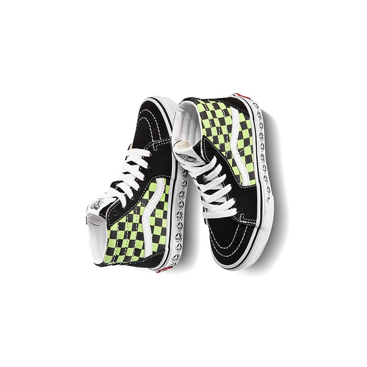 Vans Sk8 BMX -Hi Zip Kids 'Black Sharp Green' VN0A4BUWV3W