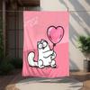 Simon'S Cat Flannel Blanket Soft Warm All-Season Throw, Design for Camping, Car Travel, Hiking Sofa, Bed, Office Perfect Gift for Parties