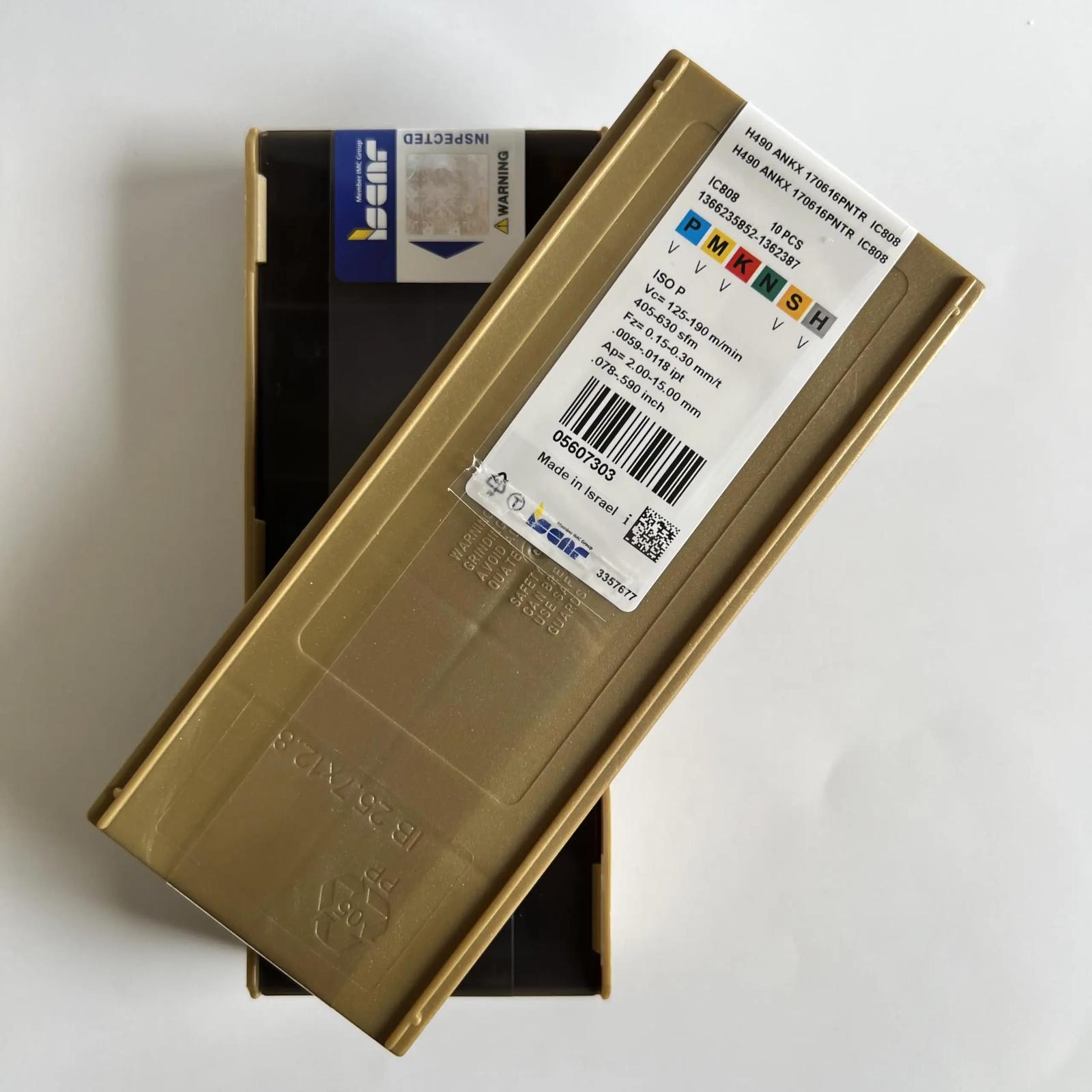 

H490ANKX170616PNTR IC808 /Industrial indexable carbide inserts 10 Pcs