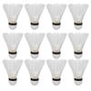 12pcs Badminton Balls Feather Badminton Shuttlecocks Indoor Outdoor Sports Accessory
