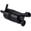 UGSHY 1 PC Car Front Windshield Washer Pump, Wiper Spray Pump, Motors Spray with Grommets Replacement Parts 22127652 22127653, Compatible with