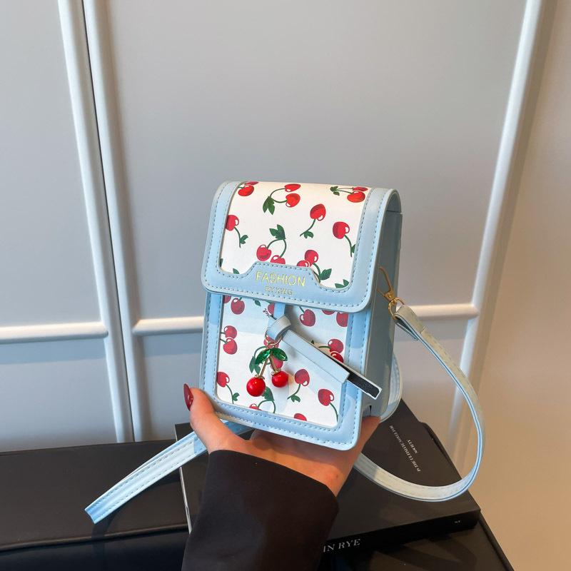 Convenient messenger small bag women's 2025 new trendy small square bag high-end shoulder bag popular mobile phone bag