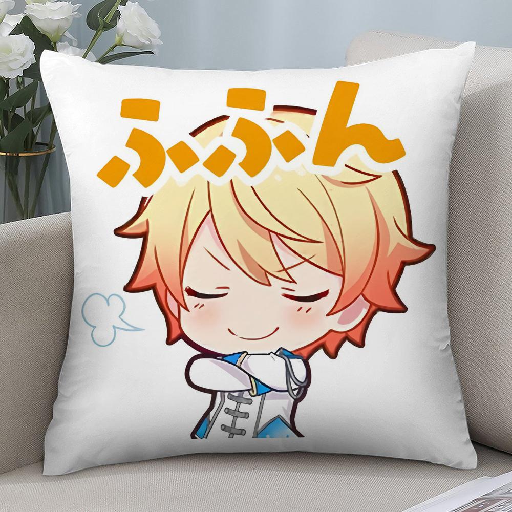 T-Tsukasa T-Tenma Pillow Case 3D Print Polyester Fiber 40*40 Cm Home Sofa Throw Pillow Cover Decoration Festival Gift