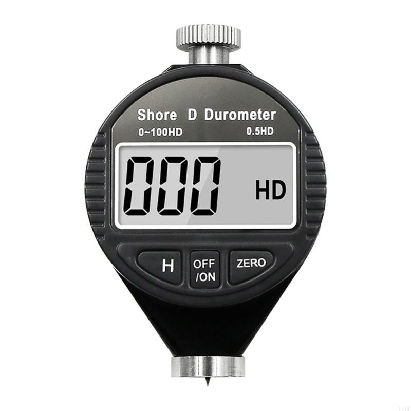 Electronic Digital Shore Hardness Tester, Silicone Plastic Rubber Tire Hardness