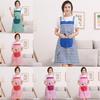 New Cute Home Womens Kitchen Restaurant Bib Cooking Aprons Pockets Striped Apron