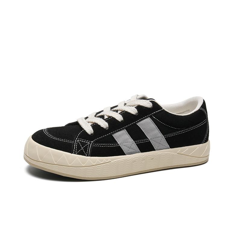 Menn og kvinner anti-skli elskere trend retro fritidssko sommer burst De trening lerret sko net overflate nisje menn sko