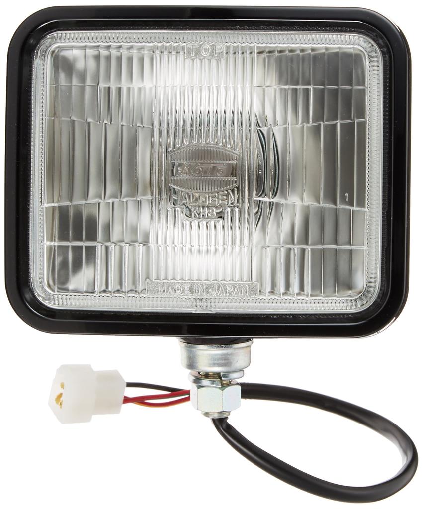 KOITO Manufacturing Working Lamp 24V Square Type Construction (Koito Co., Ltd.) 75/70W (For Machinery/Heavy Equipment/Forklifts/Other Use) HRS-24W