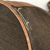 HERMES Saksaw MM Saksaw MM Bag Hand Bag Canvas Brown