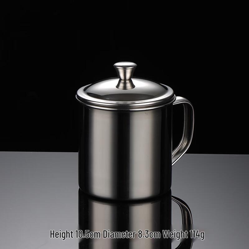 

Qianxing 316 Stainless Steel Kids Mug with Lid and Handle