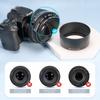 JJC Lens Hood Shade for Canon EF 50mm USM Replacement for Canon Hood Black F/1.4 Lens, ES-71II -
