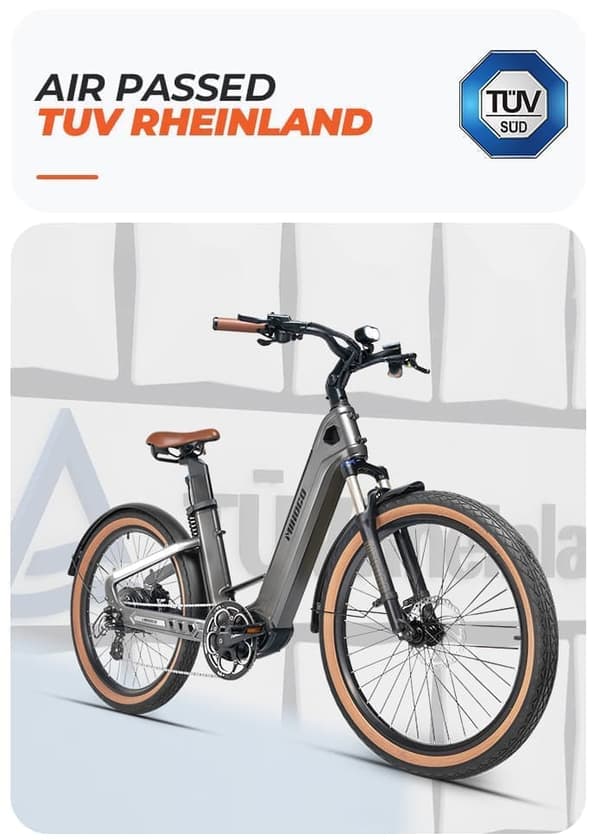 MIHOGO-Air Max 194 Km Long Range, Torque Sensors, Carbon Fiber Frame Only 3.5 Kg, Dual Battery, Smart Display