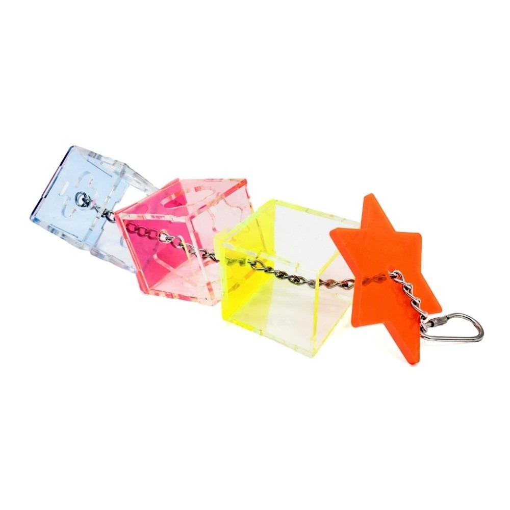 Hanging Design Bird Forage Box Multilayer Creative Parrot Feeder Creative Foraging Toy For Parrots