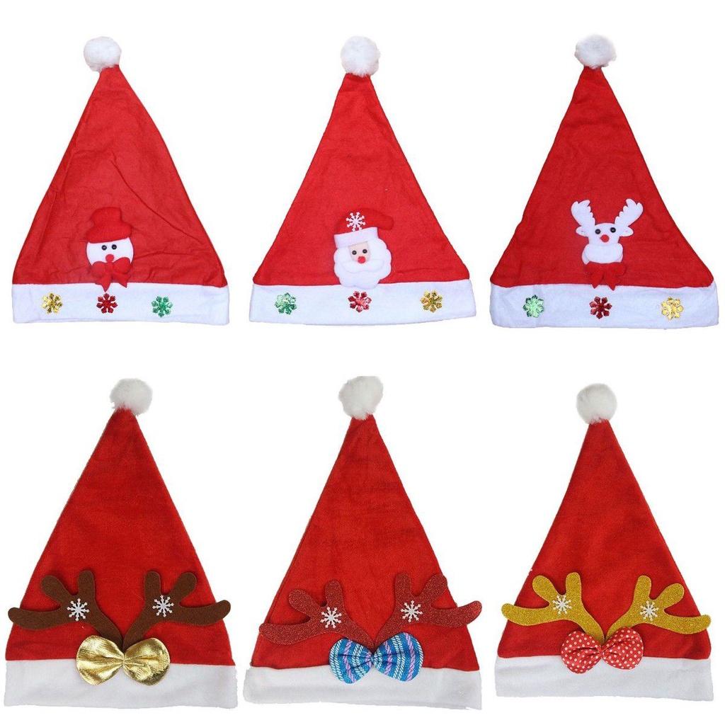 Charming Christmas Led Hat For Adults And Kids Featuring Cartoon Antlers And Velvet Finish