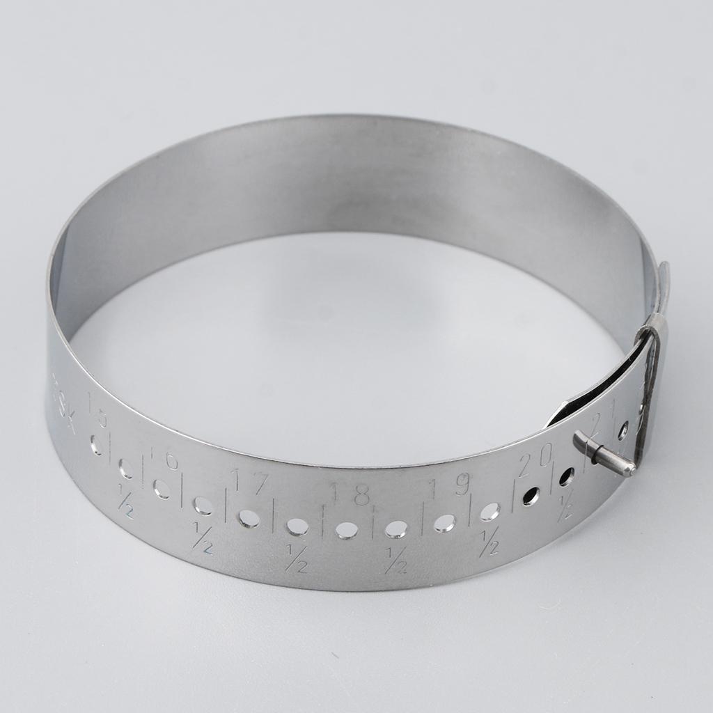 Sculpting & Forming Metalworking MEAS0083 Metal Bracelet Gauge for