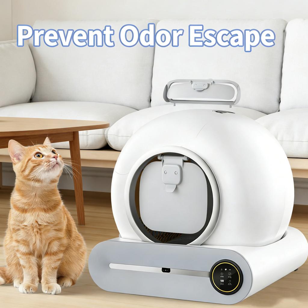SelfCleaning Litter Box Cover Panel Washable Removable Odor Blocking Quick Replacement Part for Automatic Litter Tray