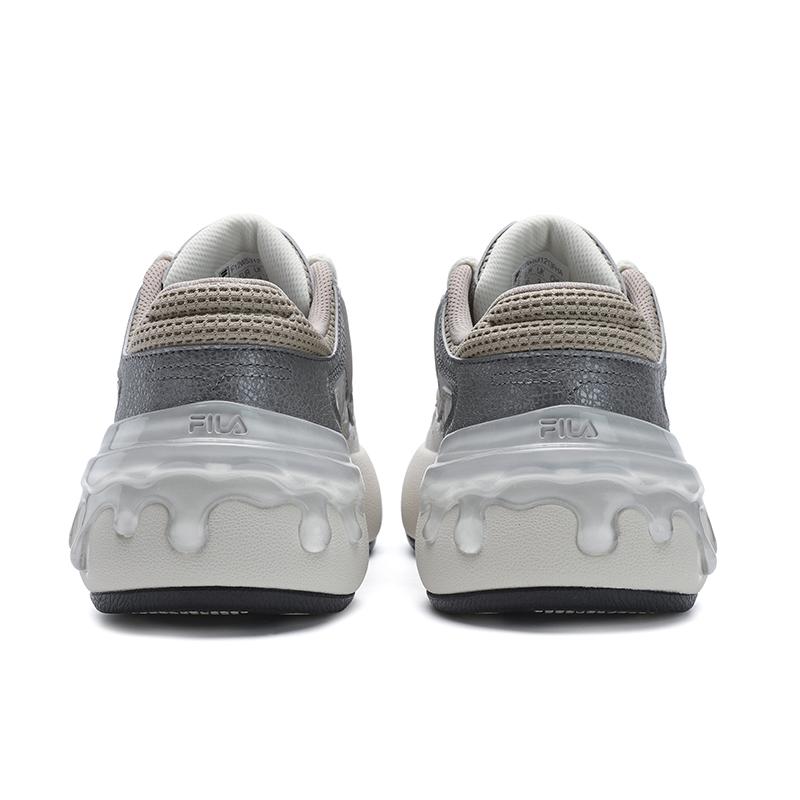 Fila Carrot 1 Lightweight Breathable Fashionable Versatile Simple Comfortable Casual Low-Top Sneakers Women sneakers Antarctic-Gray F12W531213FHA