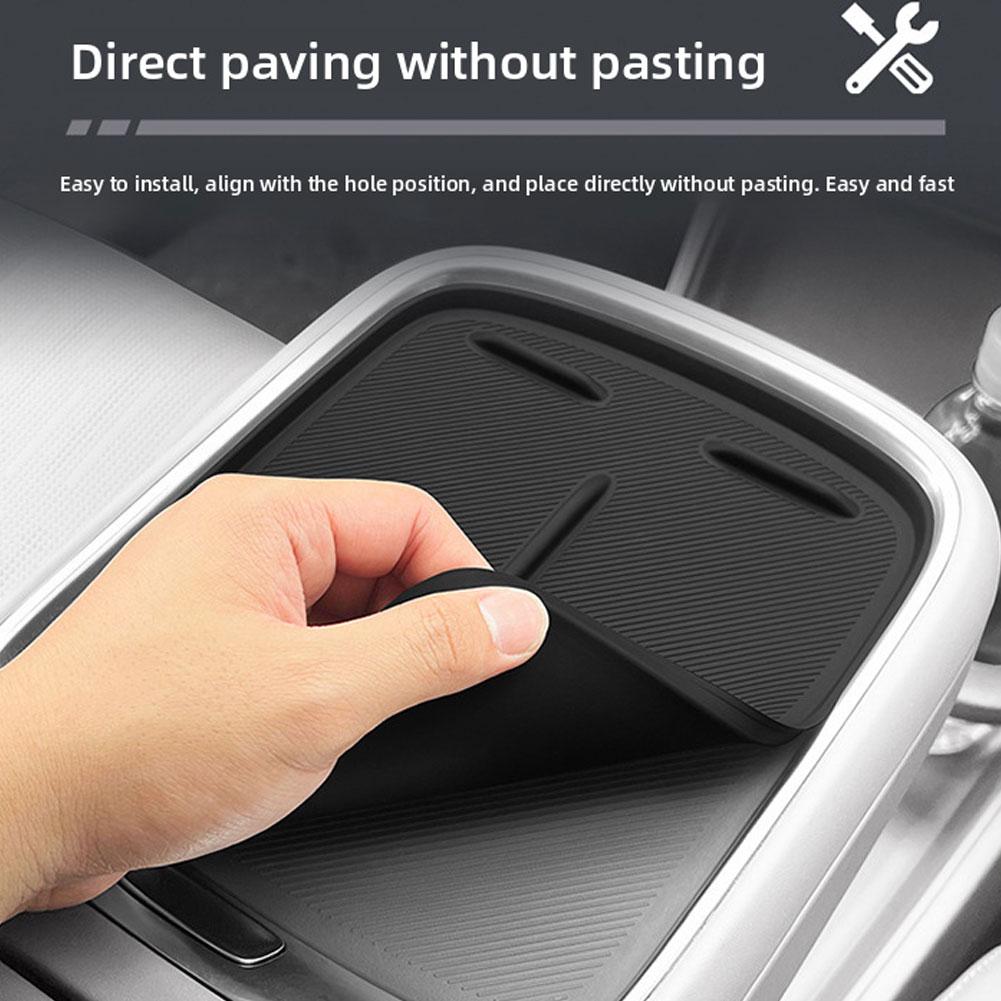 Silicone Wireless Charging Pad For 25 For Leapmotor B10 2026 2026 Mobile Wireless Charging Anti-Slip Mats Interior Accessiories