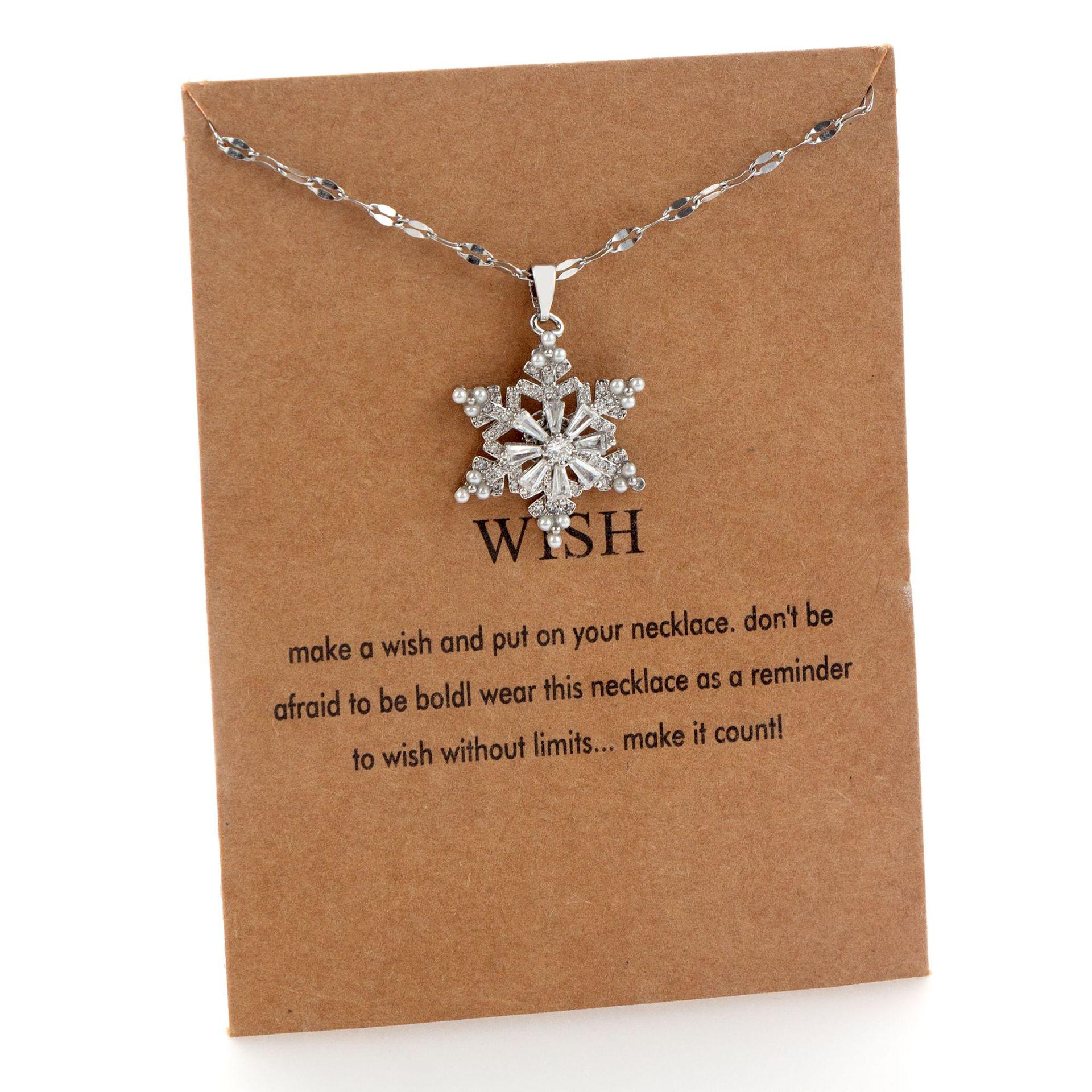 

Элегантная зимняя цепочка-подвеска «Снежинка» для свитера: Стильный, Универсальный и Идеальный для Повседневной Носки серебряный