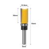 8mm Shank Straight Template Trim Router Bit For Woodworking Milling And Cleaning For Carpentry Wood Projects Milling Cutter