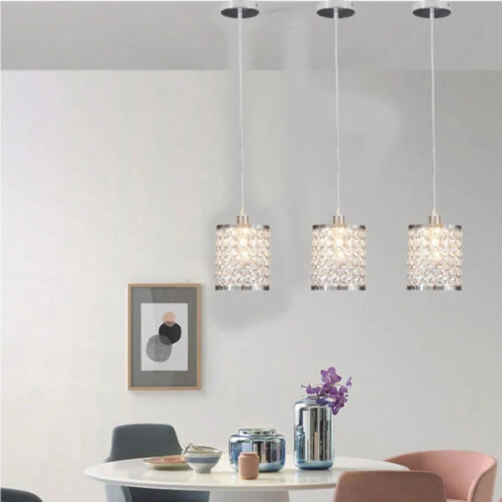 

Bymaocar 3pcs Chandelier Light Ceiling Pendant Lamp Lighting Fixture Hardwired Flush Mount Indoor Lighting Easy Installation 60W