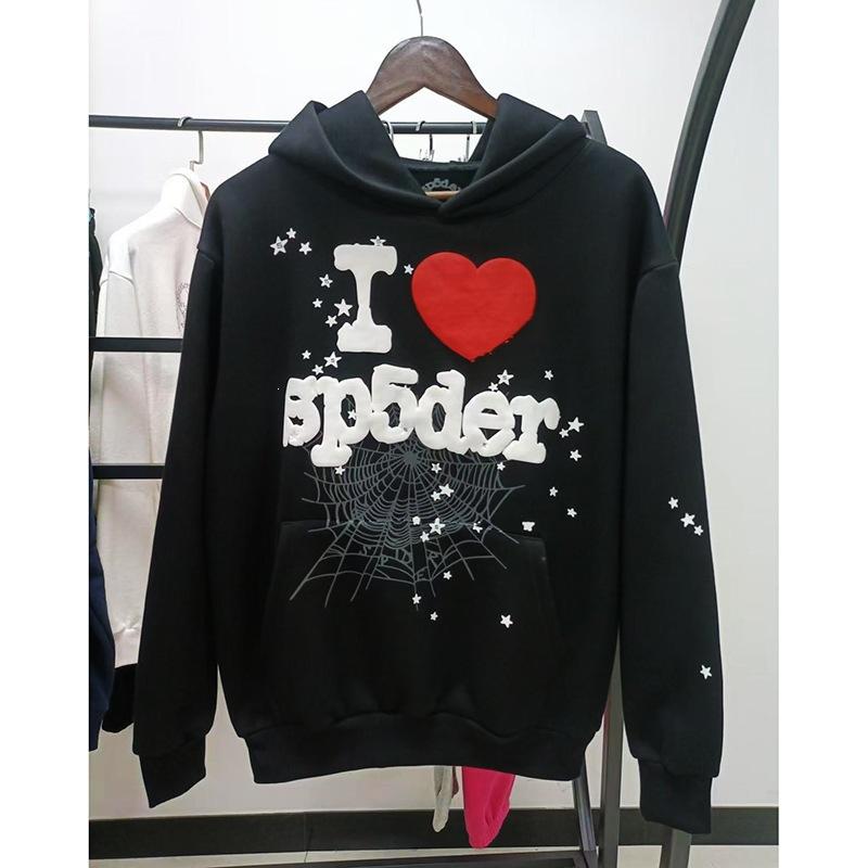 Nový pulovr s potiskem Americký trend Street těžký volný set pánského a dámského mikiny s kapucí