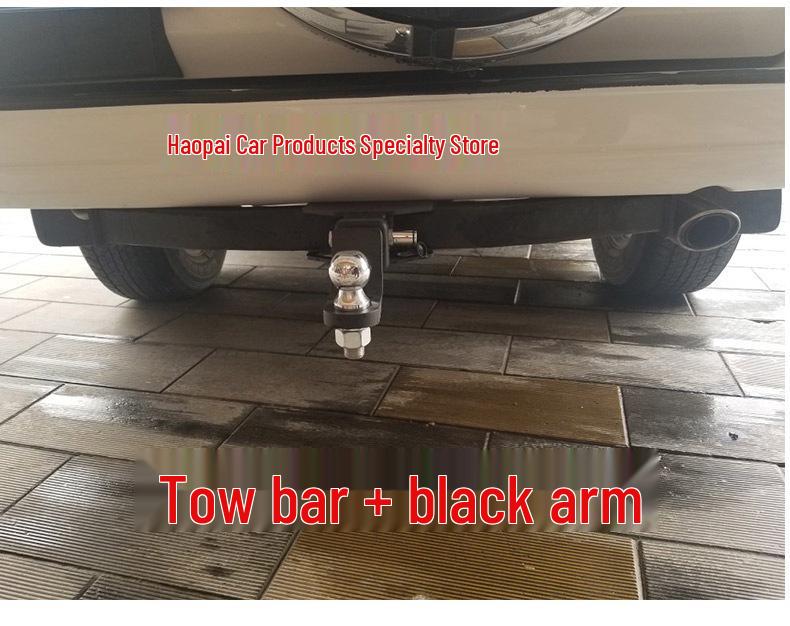 Toyota Fortuner/FJ Cruiser Tow Hook & Bar with Recovery Rack and Rear Trailer Hitch for Yacht
