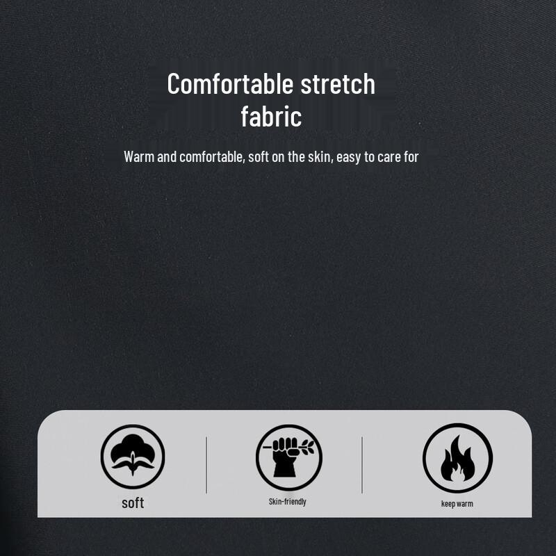 Hodo Men's Autumn/Winter Easy-Care Commuter Trousers