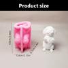 Lovely Animal Molds Castings Molds Little Dog Silicone Moulds Soap Molds Plasters Molds Ornament Molds Epoxy Resin Molds