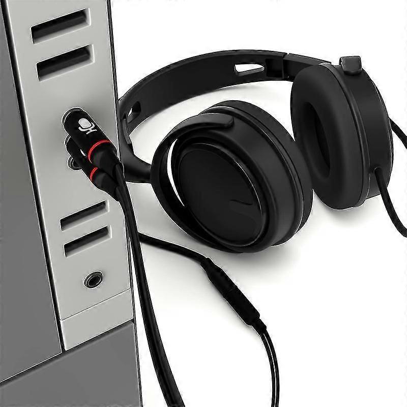 3.5mm Y splitter cable for headphone and mic on computer