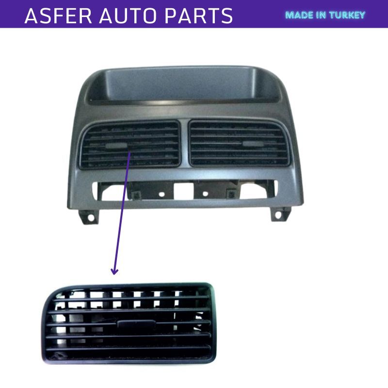 Lüftungsgitter, Klimaanlagengitter, links und rechts, 2er-Set für Linea Grande Punto Doblo Mk3 Oem 735491768 735498104