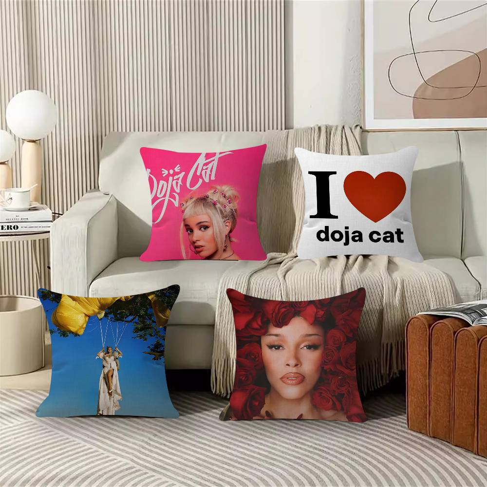 DDoja Cat Vie Cushion Cover Pillow Cover Decor Pillowcase Printed Cushion Case For Couch