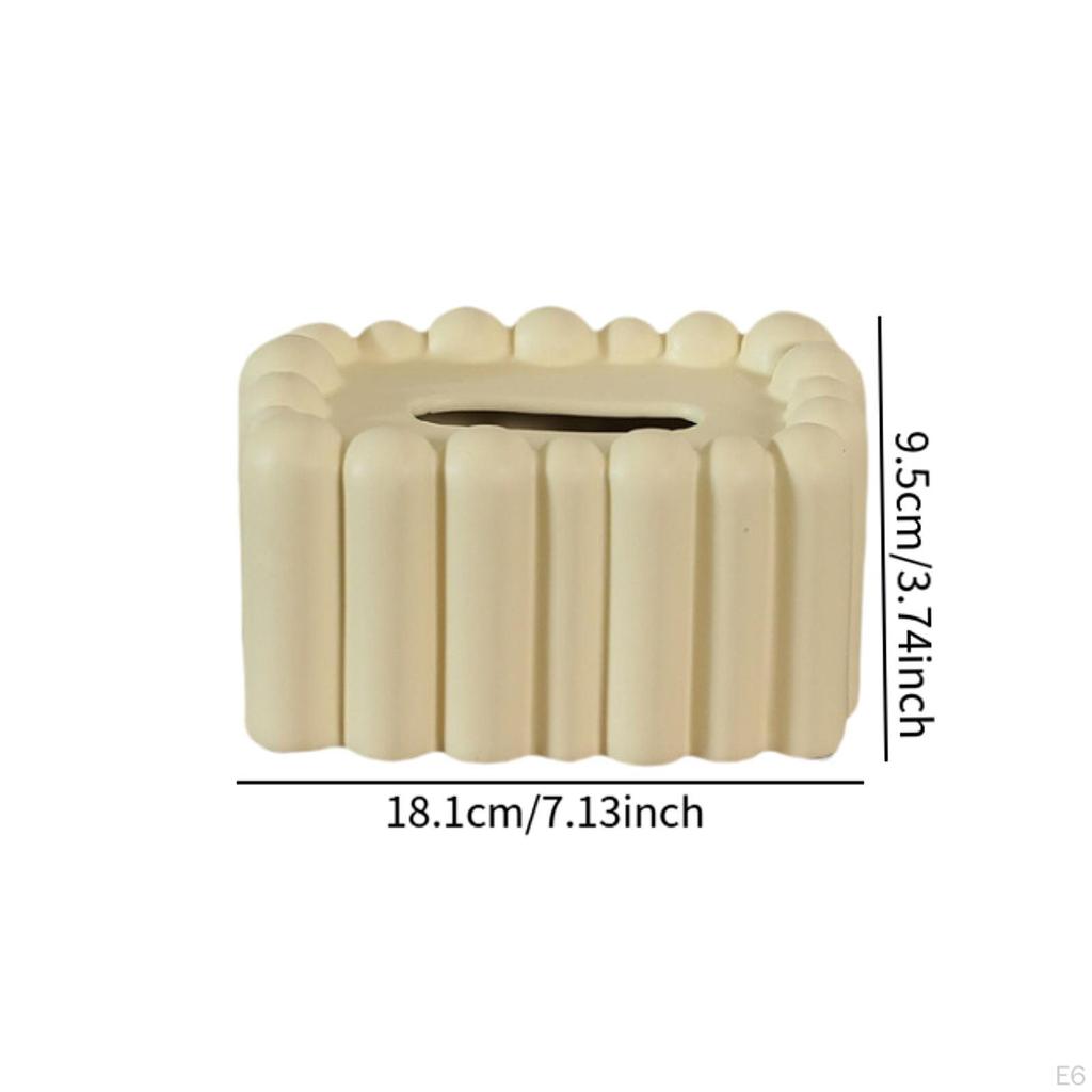 Facial Tissue Holder Home Use Box Napkin Dispenser Decoration for Bedroom