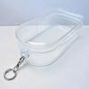 Colorful Transparent Protector Case Cable Organizer Box for 17cm Plush Dolls Display Bag With Keychain Earphone Bag