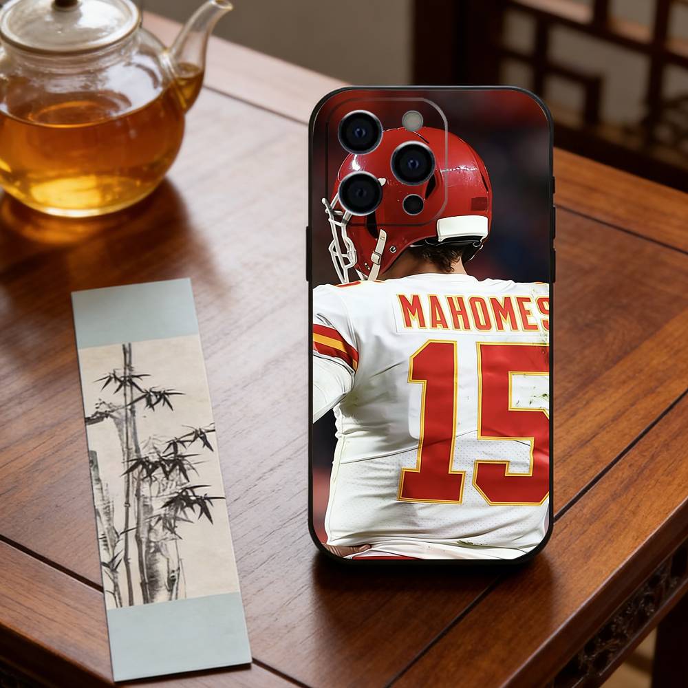 Patrick Mahomes Phone Case Silicone Soft For IPhone 17 16 15 14 13 12 11 X XR Plus Pro Max Plus