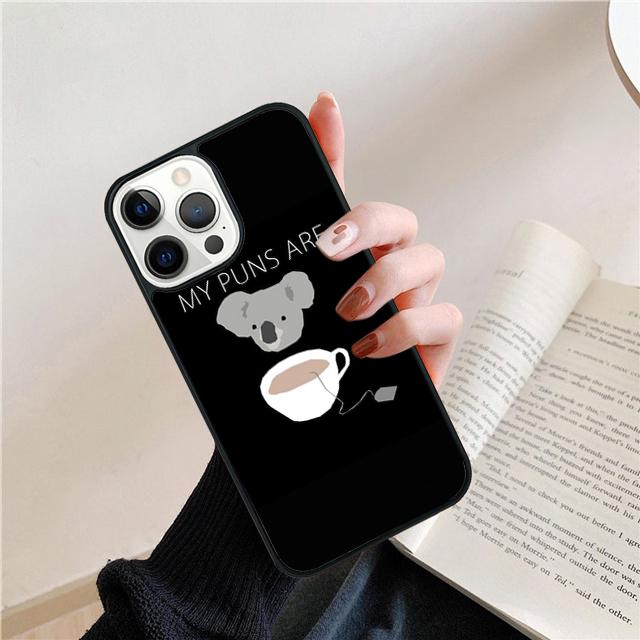 Funny Animal The koala soft Phone Case Cover For iPhone 17 Air 15 16e 14 13 12 Pro Max 11 Pro Max Plus Coque Shell
