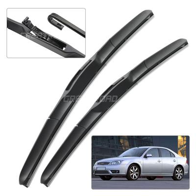 LHD&RHD Front Wiper Blades For Ford Mondeo MK3 2001-2007 2002 2003 2004 2005 2006  Windshield Windscreen Window Brush 22"+20"